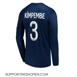 Paris Saint-Germain Presnel Kimpembe #3 Hemma Matchtröja 2022-23 Långärmad